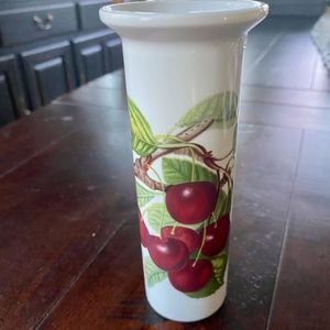 Vintage Portmeirion Pottery Late Duke Cherry Vase